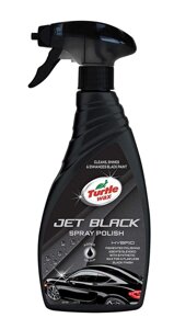Синтетична чорна поліроль Turtle Wax HIBRID Jet Black 500мл 53140