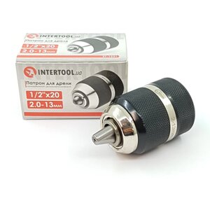 Патрон для дрилі самозажімние 1/2 "x20, 2-13 мм INTERTOOL ST-тисяча двісті тридцять одна