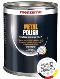Полірувальна паста для полірування металевих поверхонь MENZERNA METAL POLISH 1кг