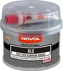 Шпаклівка з алюмінієвим порошком Novol ALU 0.25кг