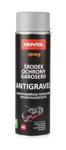 Gravitex (anti -gravel) аерозоль сірий Novol Gravit 600 Spray 500 мл
