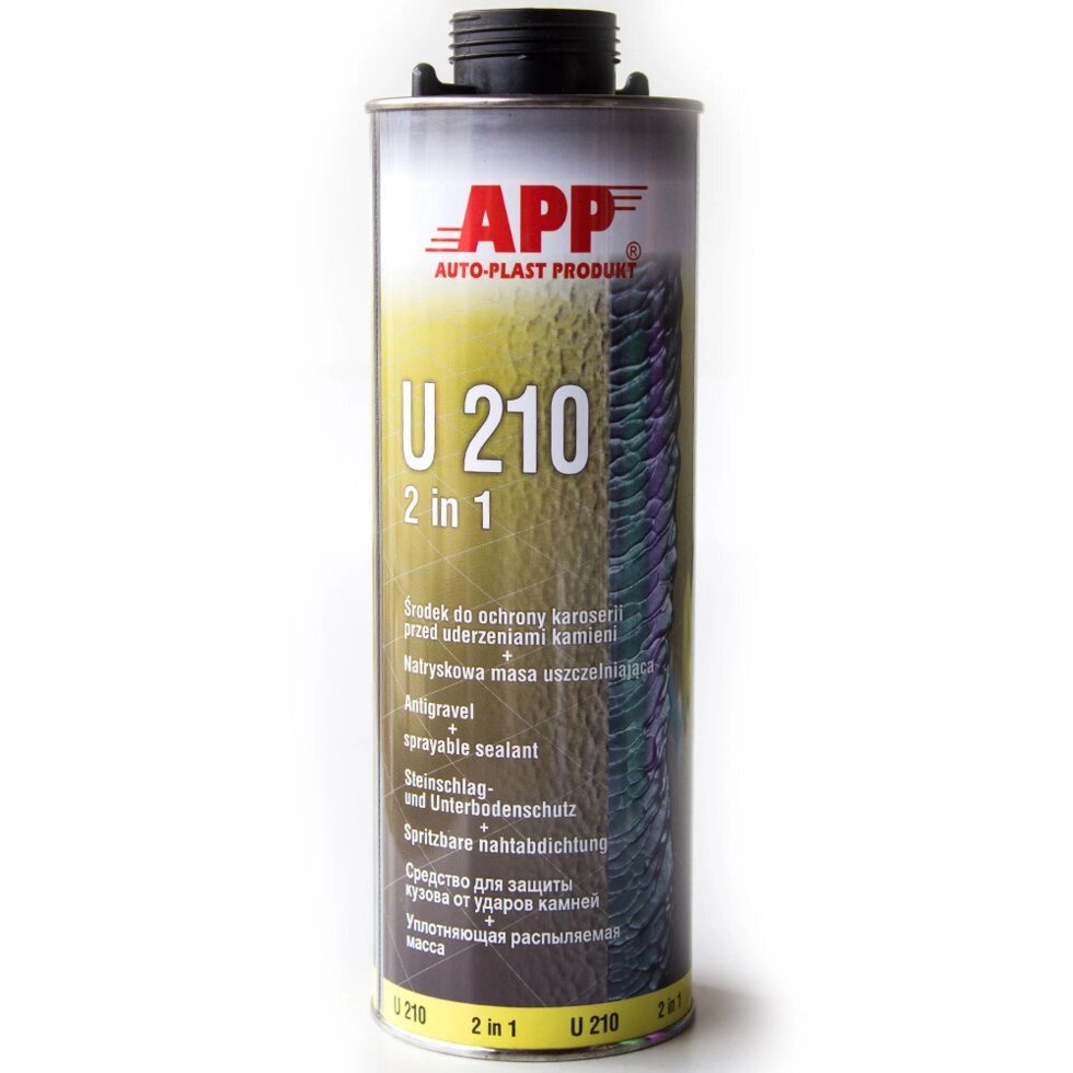 Антигравій і рідкий герметик чорний APP U210 050110 - доставка