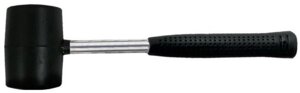 Киянка гумова 340г металева ручка Intertool HT-0229