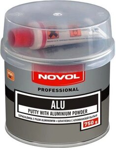 Шпаклівка з алюмінієвим порошком Novol ALU 0.75кг