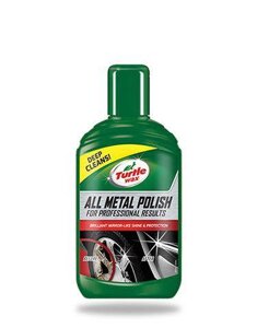 Поліроль і очищувач для металу (хрому) All Metal Polish 300 мл Turtle Wax 52 892