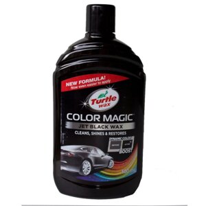 Поліроль підфарбовує Color Magic Чорний 500 мл Turtle Wax 52708