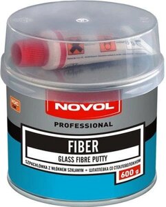 Шпаклівка зі скловолокном Novol FIBER 0,6 кг