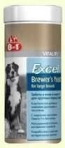 8In1 Vitality Brewers Yeast for large breeds пивні дріжджі з часником для собак великих порід 80 табл від компанії MY PET - фото 1