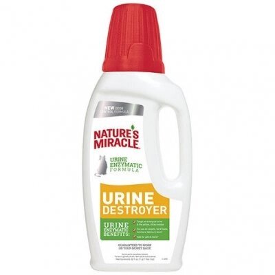 8В1 Natures Miracle Urine Destroyer знищувач запахів і плям сечі кішок від компанії MY PET - фото 1