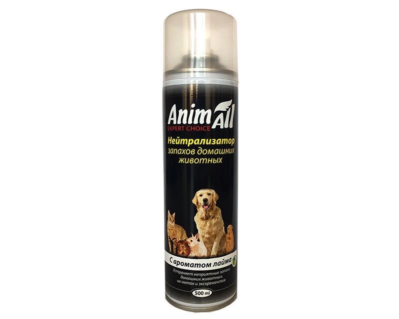 AnimAll спрей нейтралізатор запахів домашніх тварин з ароматом лайма 500 мл від компанії MY PET - фото 1