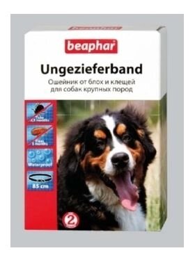 Beaphar UNGEZIEFERBAND - нашийник від бліх і кліщів для собак великих порід, 85 см від компанії MY PET - фото 1