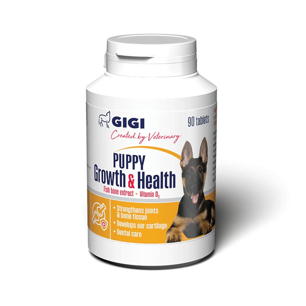 Біокальций для цуценят Gigi Puppy Growth and Health від компанії MY PET - фото 1