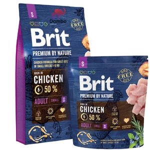 Brit (Брит) Premium Dog Adult S для дорослих собак дрібних порід 8 від компанії MY PET - фото 1