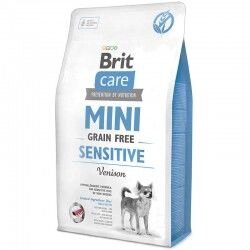 Brit Care MINI GRAIN FREE SENSITIVE - беззерновой корм для собак міні порід з чутливим травленням (оленина) 400г від компанії MY PET - фото 1