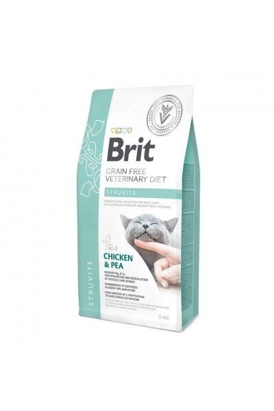 Brit GF Veterinary Diets Cat Struvite 2 kg від компанії MY PET - фото 1