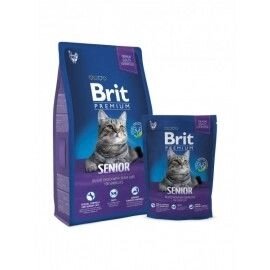 BRIT Premium Cat Senior для літніх кішок 8кг