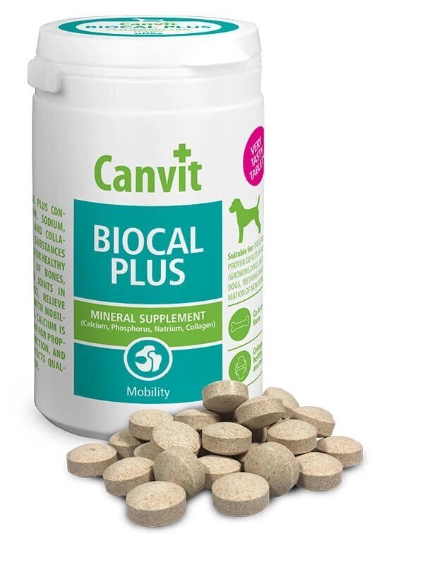 Canvit Biocal Plus Біокаль Плюс Кальцієвий препарат для собак від компанії MY PET - фото 1