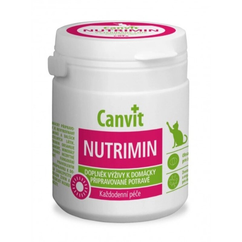 Canvit (Канвіт) NUTRIMIN  Збалансований комплекс вітамінів для повноцінного обміну речовин для котів 150г від компанії MY PET - фото 1