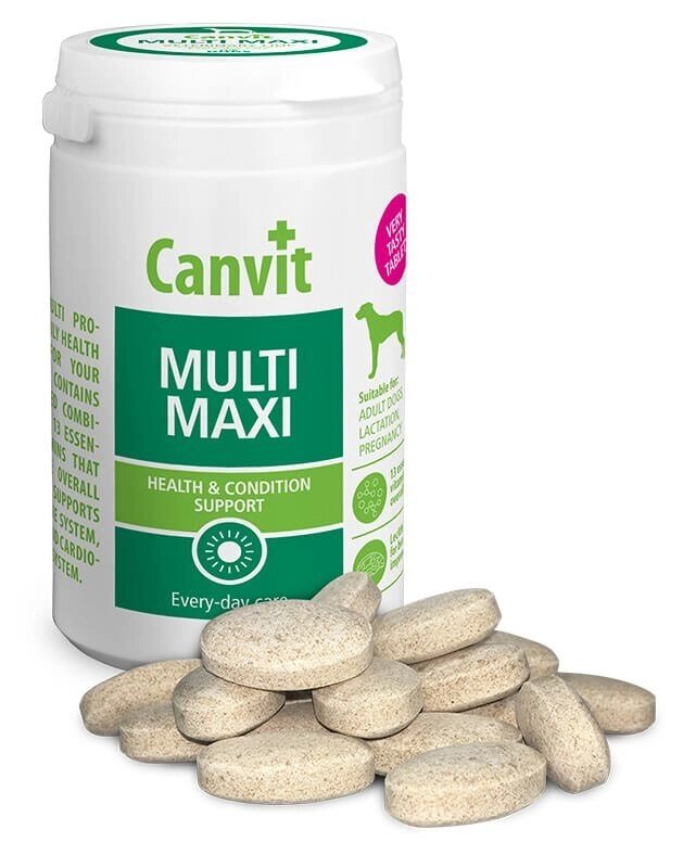 Canvit Multi Maxi for dogs Канвіт Мульти Максі 230таб від компанії MY PET - фото 1