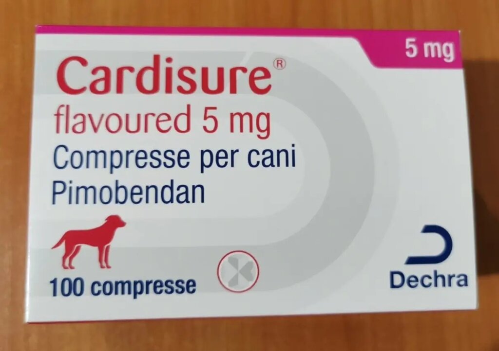 Cardisure Кардішур 5 мг*10 таб. Аналог ветмедін від компанії MY PET - фото 1