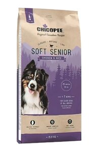 Chicopee CNL Senior Soft Chicken & Rice корм для літніх собак 15