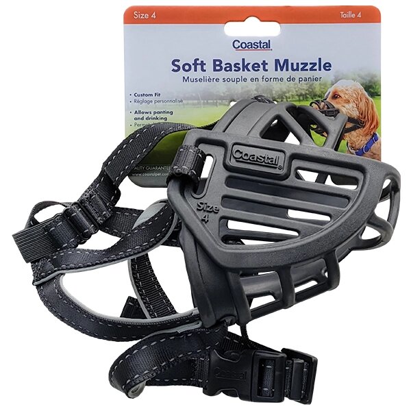 Coastal Soft Basket Muzzle намордник для собак, силікон 4 від компанії MY PET - фото 1