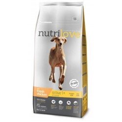 Cухой корм для активних собак всіх порід з куркою і рисом Nutrilove Active All Breeds від компанії MY PET - фото 1