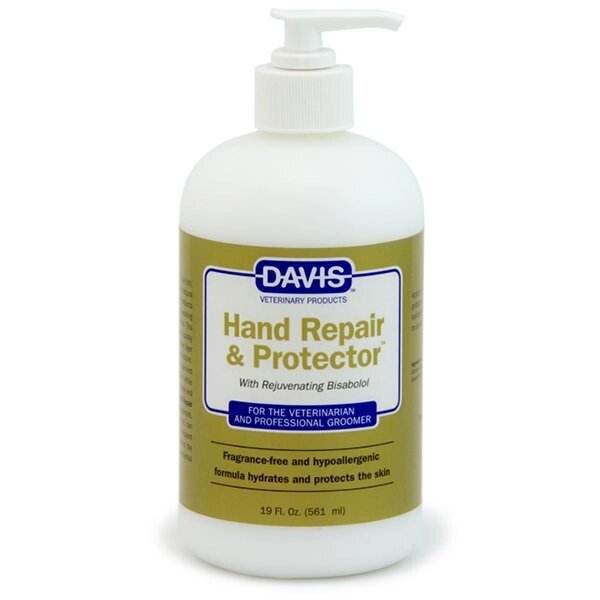 Davis Hand Repair & amp; Protector Девіс лосьйон для рук з бісаболол для грумерів і ветеринарів 561мл від компанії MY PET - фото 1