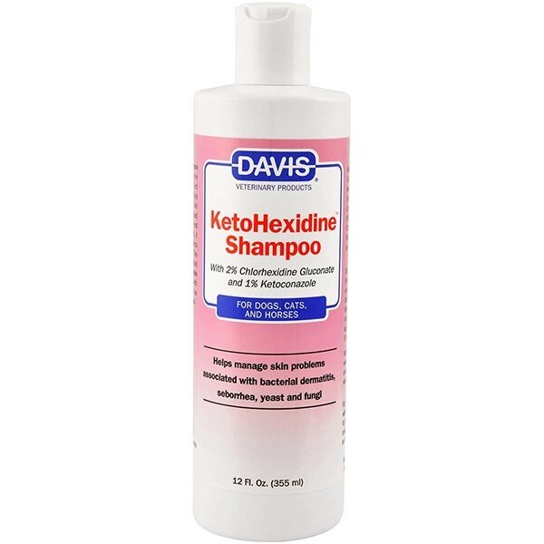 Davis KetoHexidine Shampoo Девіс шампунь з 2% хлоргексидином і 1% кетоконазолом із захворюваннями шкіри 3,8 л від компанії MY PET - фото 1