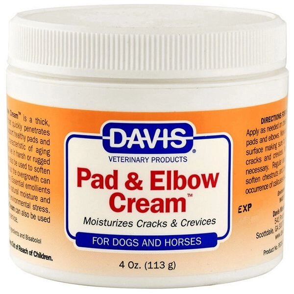 Davis Pad & Elbow Cream загоює крем для лап і ліктів собак і коней від компанії MY PET - фото 1