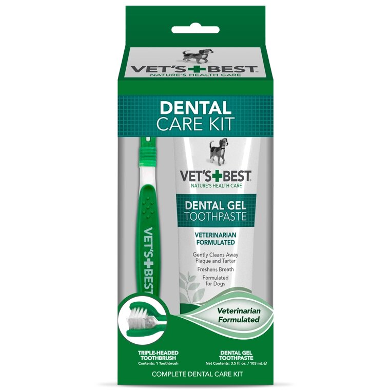 Dental Care Kit Набір Для Догляду за Ротовій Порожниною Гель Для Чистки Зубов 103мл + зубна щітка від компанії MY PET - фото 1