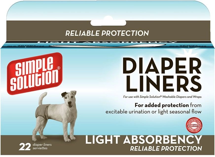 DisposableDiaperLiners -LightFlow-влагопоглощающие гігієнічні прокладки для тварин 22шт. від компанії MY PET - фото 1