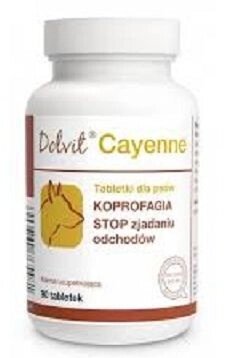 Dolfos Дольфос Dolvit cayenne Koprifagia stop харчова добавка для собак від копрофагія 90 таб від компанії MY PET - фото 1