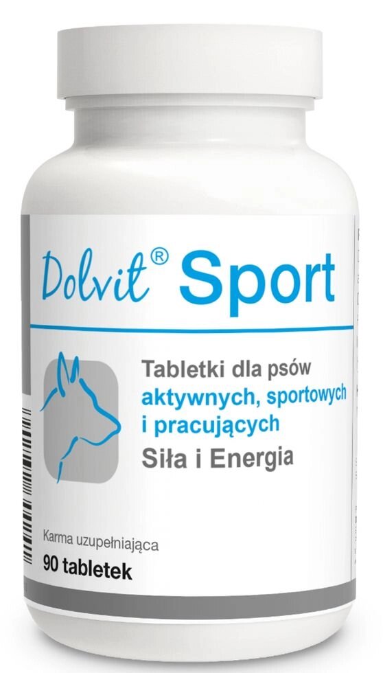 Dolfos DolvitSport Дольфос Долвен спорт добавка для активних собак 90 табл від компанії MY PET - фото 1