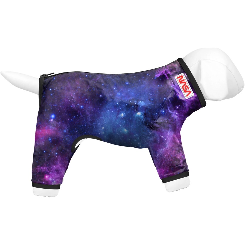 Дощовик для собак WAUDOG Clothes з малюнком NASA21 XS22 від компанії MY PET - фото 1