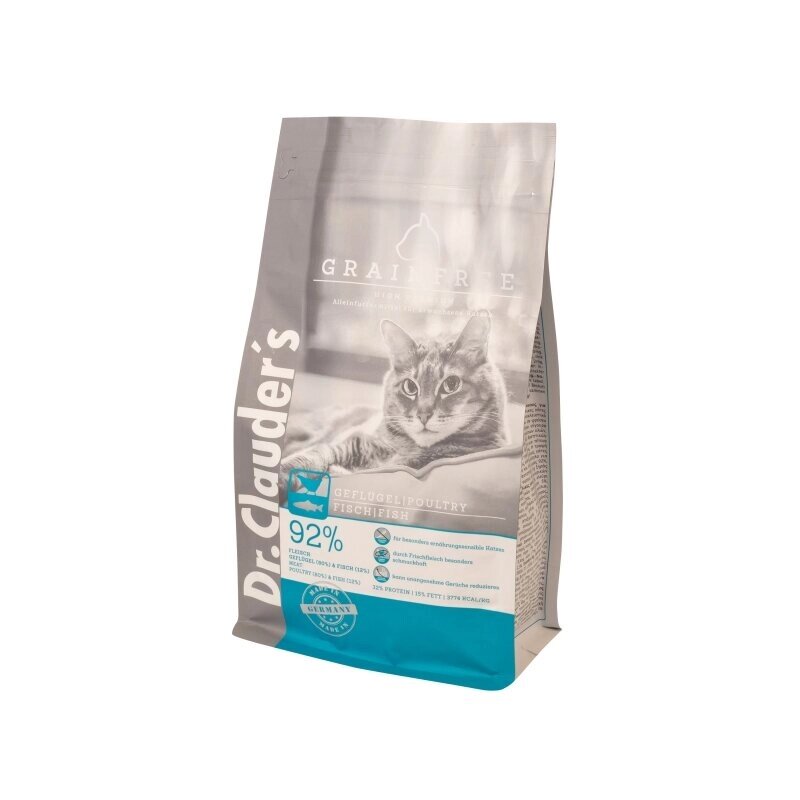 Dr. Clauder's High Premium Grainfree - сухий корм для дорослих котів з чутливим травленням 10 від компанії MY PET - фото 1
