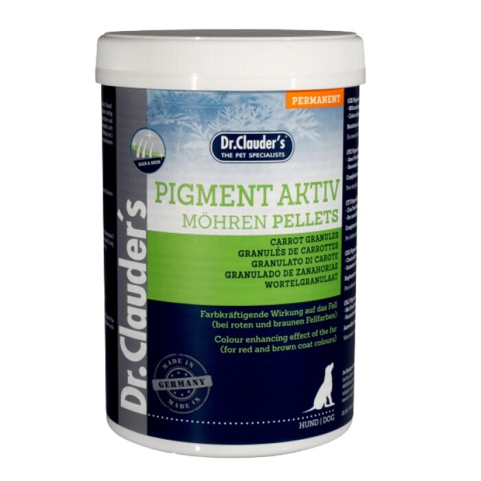 Dr. Clauder's Pigment Active Carrot Pellets - харчова добавка для собак Рудих окрасів 600 г від компанії MY PET - фото 1