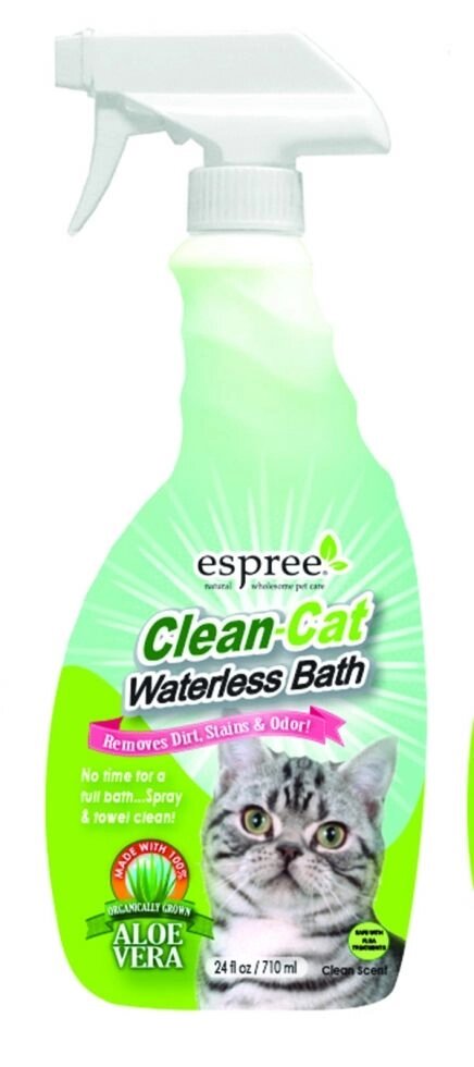 Espree Clean-Cat Waterless Bath Спрей для експрес-чищення котів від компанії MY PET - фото 1