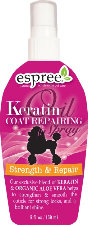 Espree Keratin Coat Repairing Spray Спрей с кератином для собак Укрепление и восстановление 150мл від компанії MY PET - фото 1