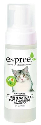Espree Purr N Natural Cat Foaming Shampoo Шампунь-піна для дорослих кішок і кошенят, що не вимагає смиванія.148мл від компанії MY PET - фото 1