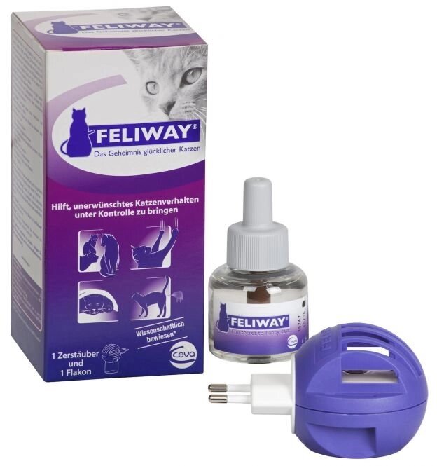 Фелівей класік дифузор із змінним блоком Feliway Ceva, 48 мл від компанії MY PET - фото 1