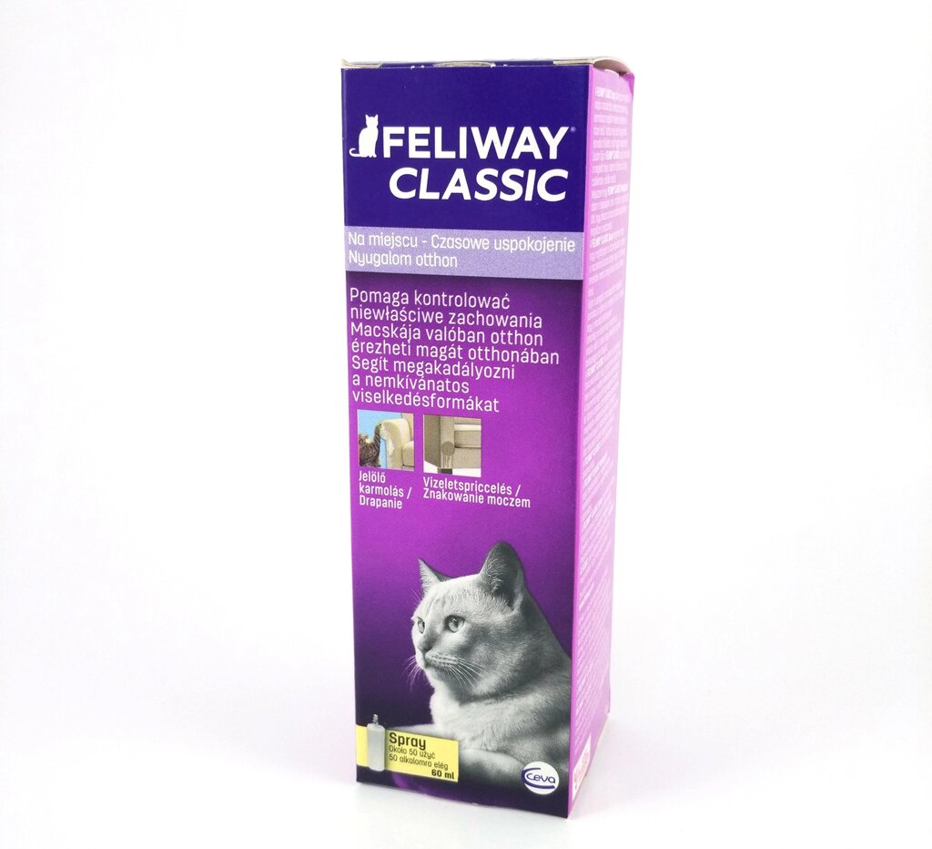 Фелівей класик спрей 60 мл для корекції поведінки, Feliway Ceva від компанії MY PET - фото 1