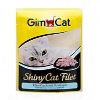 GimCat Shiny Cat pouch 70g. курка і папайя від компанії MY PET - фото 1