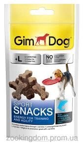 GimDog (Джімдог) Sport Snacks - спортивне ласощі для собак з Сайдою