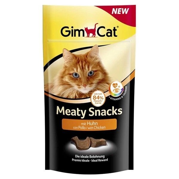 Gimpet (Джімпет) Meaty Snacks mit Huhn - Ласощі для кішок Курка від компанії MY PET - фото 1