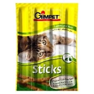 Gimpet Sticks Lamb & Rice М'ясні палички для кішок з ягням і рисом 4шт. від компанії MY PET - фото 1