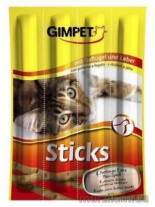 Gimpet Sticks Turkey М'ясні палички для кішок з індичкою 4шт. від компанії MY PET - фото 1