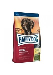 Happy Dog Africa беззерновой корм для собак з м'ясом страуса 12.5кг