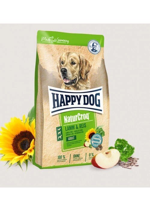 Happy Dog (Хеппі Дог) NaturCroq Lamb Reis корм для собак ягня з рисом 15кг від компанії MY PET - фото 1