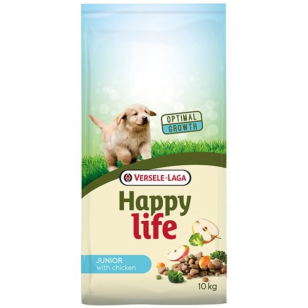 Happy Life Junior with Chicken ХЕППІ ЛАЙФ ДЖУНІОР сухий преміум корм для цуценят всіх порід від компанії MY PET - фото 1